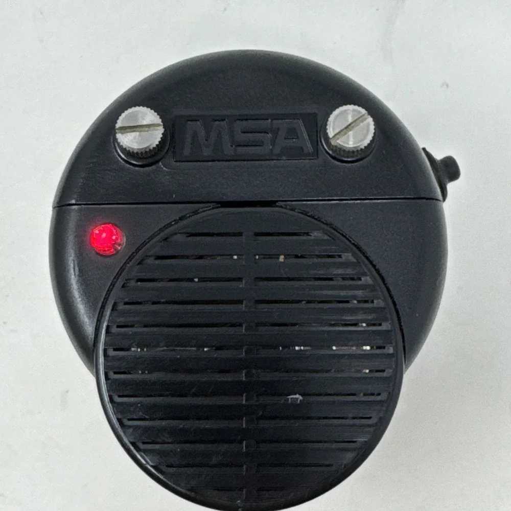 MSA Voice Amplifier Gas Mask Scuba Black‎ 9V Battery Powered